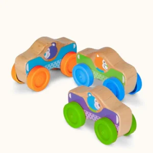 Wooden cars